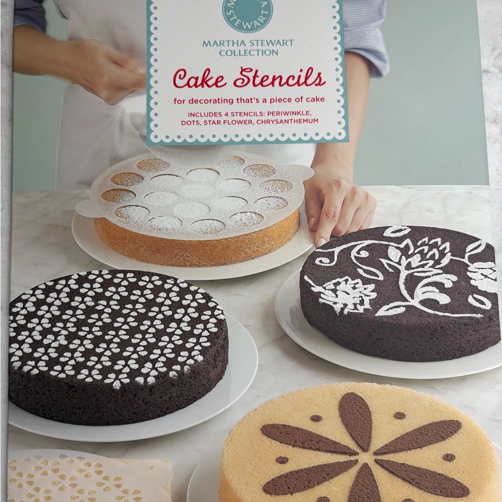 Martha Stewart Cake Stencils for Decorating